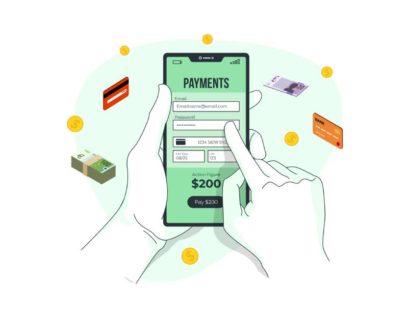 Nạp tiền và rút tiền phải rõ ràng